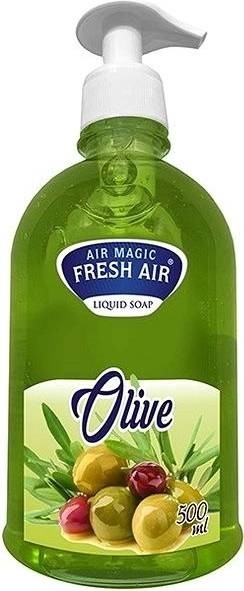 Tekuté mýdlo 500ml Fresh Air Oliva - Kosmetika Hygiena a ochrana pro ruce Tekutá mýdla s pumpičkou